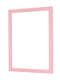 baby pink picture frame