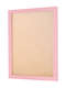 baby pink picture frame with backing board