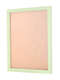 pastel green picture frame backing board