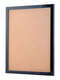 Gloss Black picture frame with backing board