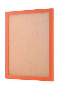 Orange picture frame