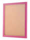 Pink picture frame with backing board