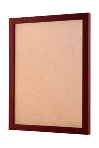 Maroon picture frame