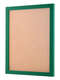 Green picture frame with backing board