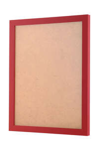 Red picture frame