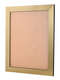 Scratched Gold picture frame 37mm with backing board