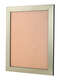 Pale Gold picture frame 37mm with backing board