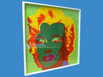 Andy Warhol 'Marilyn' framed by Best4Frames