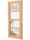 Hampton New England Solid Oak 4 Aperture