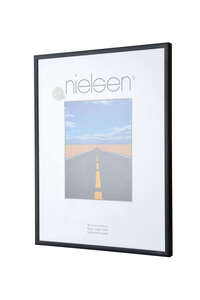 Nielsen Pearl Matt Black Acrylic Glazed