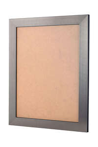 Scratched Silver picture frame 36mm