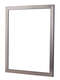 Scratched Silver picture frame
