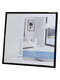 nielsen classic polished black square picture frame