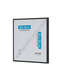 Nielsen Accent Frosted Black Glass Glazed 30x30cm main watermark