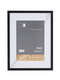 Nielsen Skava Black picture frame straight on WM