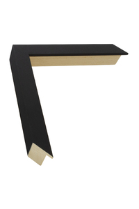 Matt black deep profile