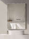 Nielsen Alpha Wall Mirror Silver 50x70cm lifestyle 4