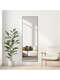 Nielsen Alpha Wall Mirror Black Oak 50x150cm lifestyle 1-