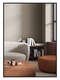 Nielsen Alpha Wall Mirror Black 50x70cm main-
