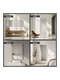 Nielsen Alpha Wall Mirror Black 50x70cm variants-