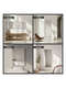 Nielsen Alpha Wall Mirror Black 50x150cm variants-