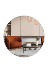 Nielsen Jaron Wall Mirror Silver 80x80cm