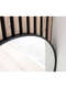 Nielsen Jaron Wall Mirror Black 80x80cm close-