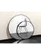 Nielsen Jaron Wall Mirror Black 60x60cm  lifestyle 1-