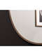 Nielsen Jaron Wall Mirror Walnut 80x80cm close-