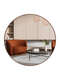 Nielsen Jaron Wall Mirror Walnut 80x80cm-
