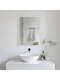 Nielsen Star Wall Mirror Silver 50x70cm lifestyle 1-