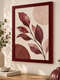 Maroon picture frame - lifestyle