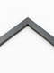 gunmetal grey picture frame angle