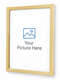pale wood picture frame placeholder