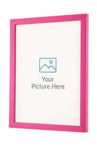 Pink picture frame 