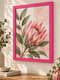 pink picture frame lifestyle