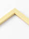 pastel yellow picture frame angle