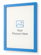 light blue picture frame png test