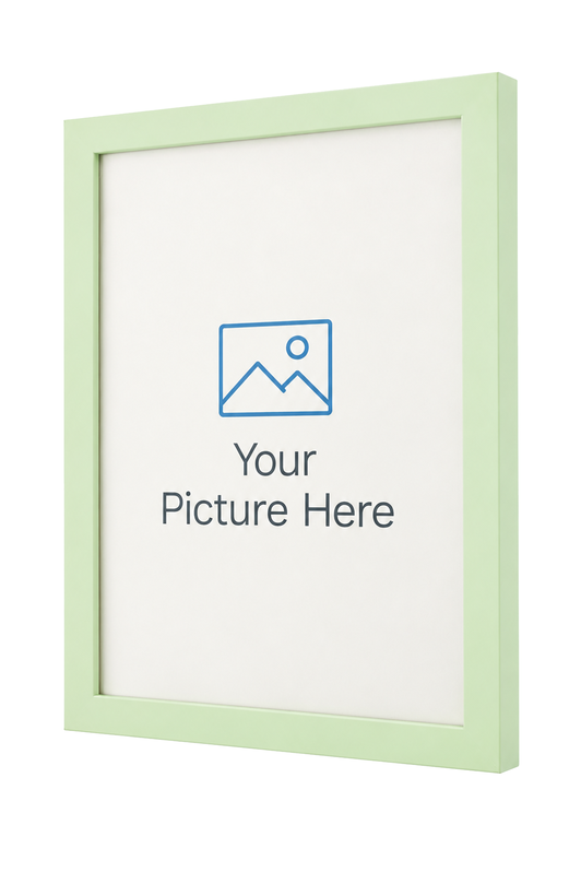 Pastel Green picture frame