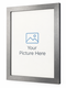 scratched-silver-picture-frame png