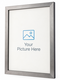 Scratched Silver Picture Frame copy