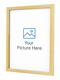 pale wood picture frame placeholder png