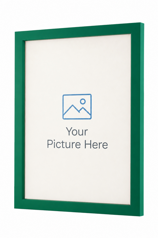 Green picture frame