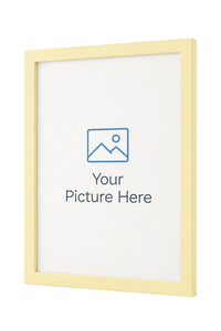 Pastel Yellow picture frame