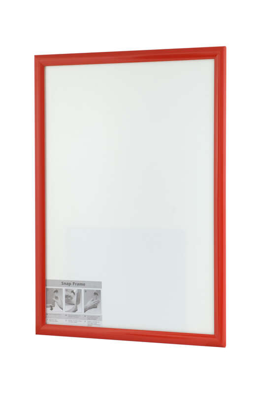 B4F Snap Frame Red 25mm