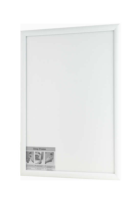 B4F Snap Frame White 25mm