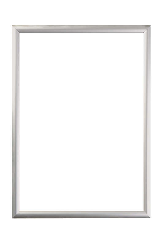 Snap Frame Silver 25mm - Tamper Resistant
