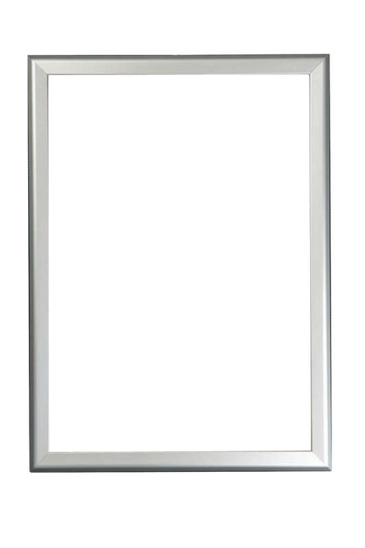 Snap Frame Silver 32mm