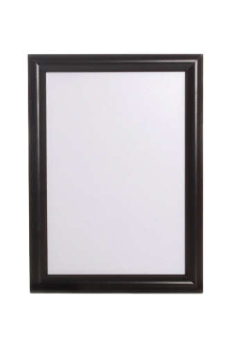 Snap Frame Black 25mm - Tamper Resistant