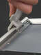Snap Frame Black 25mm - Tamper Resistant view one